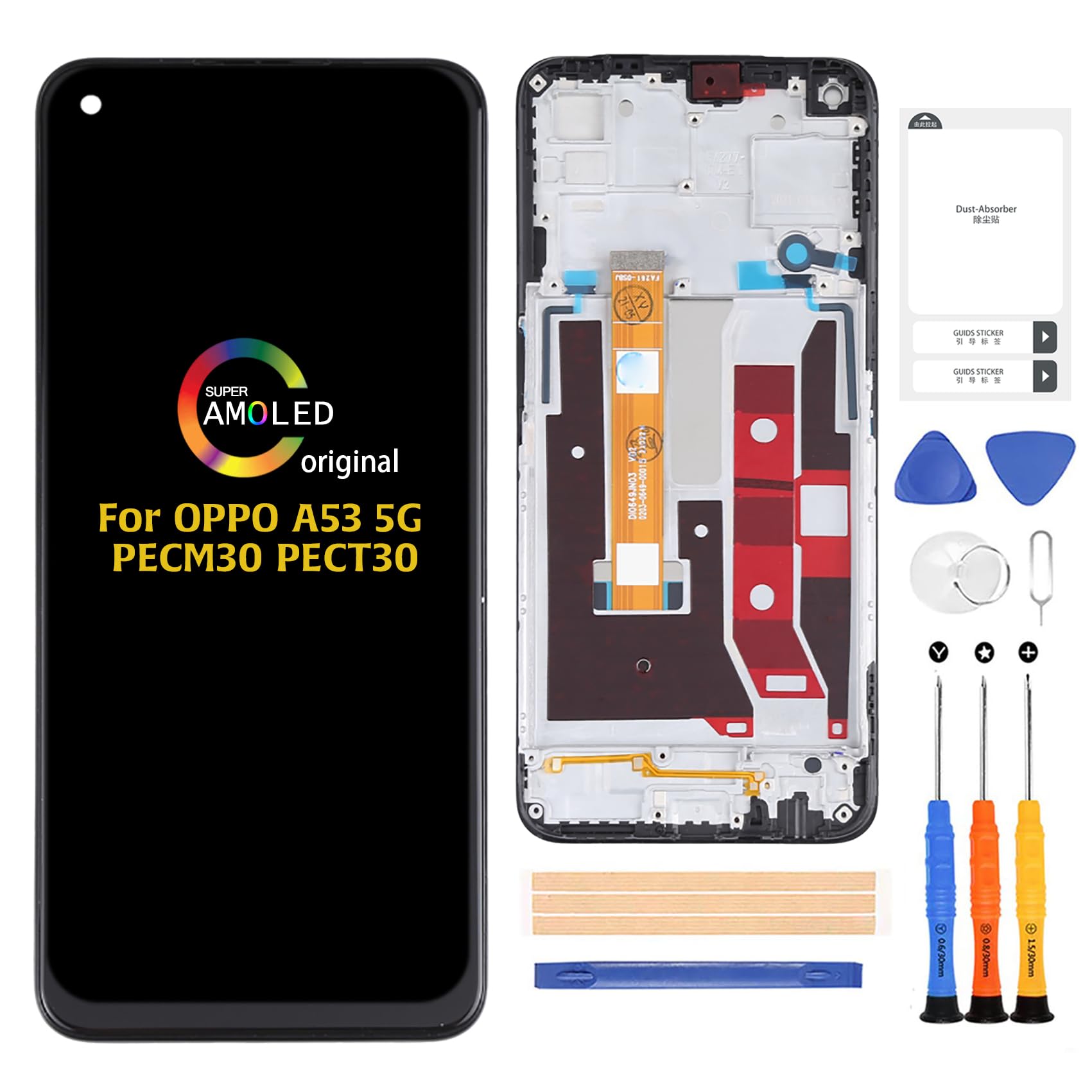 Amazon.com: A-MIND for Oppo A53 5G Screen Replacement Touch